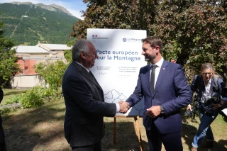 Un Pacte européen pour la montagne est signé